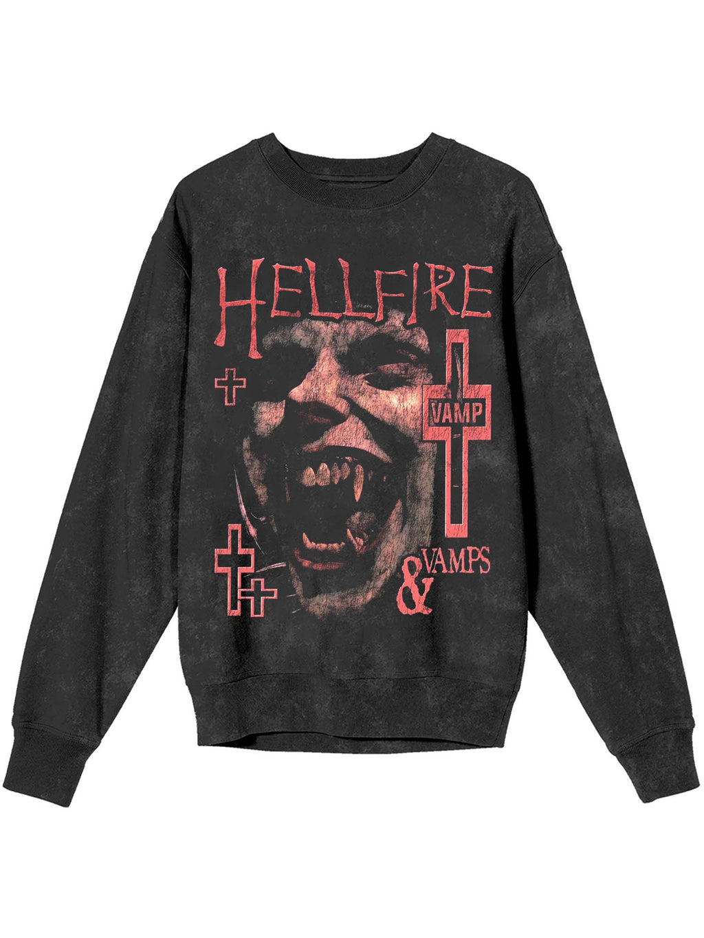 HELLFIRE Cross Print Sweatshirt