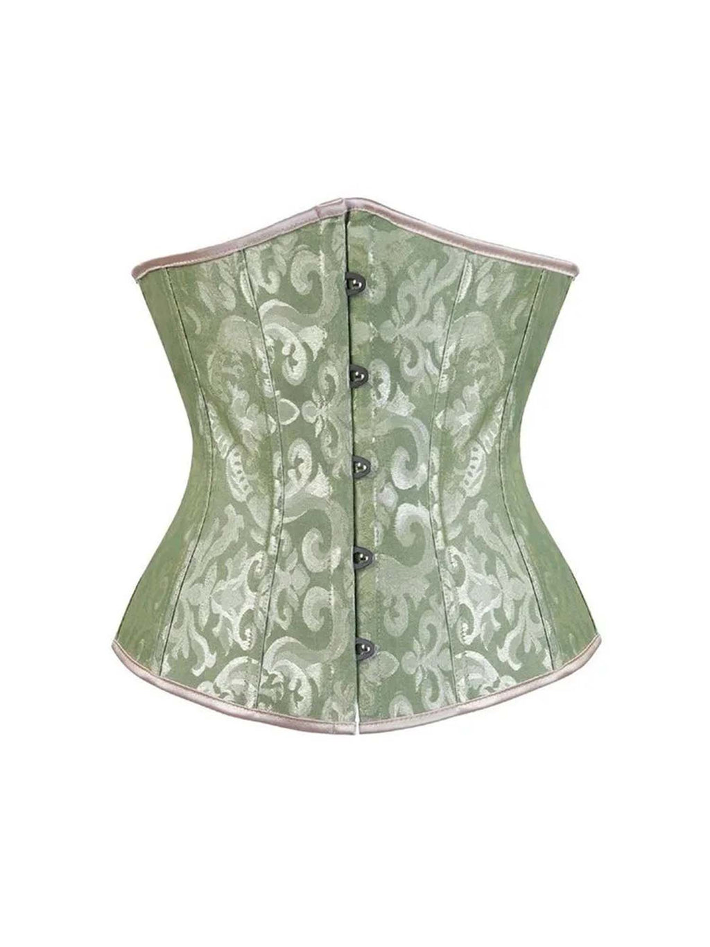Jacquard Waist-Clipping Corset