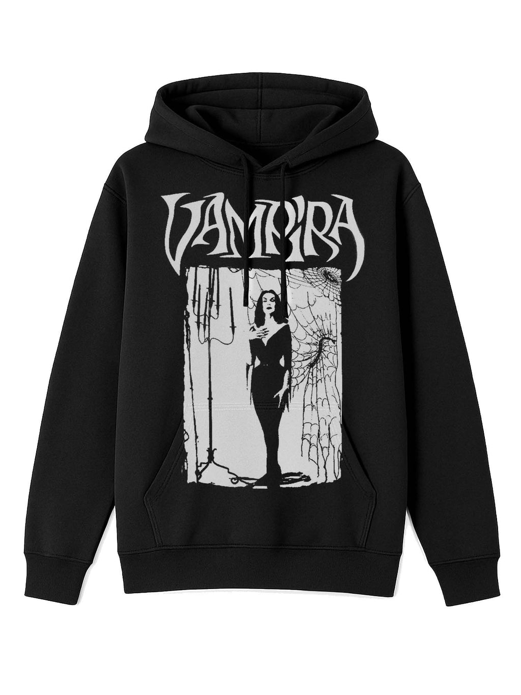Vampire Dracula Print Hoodie