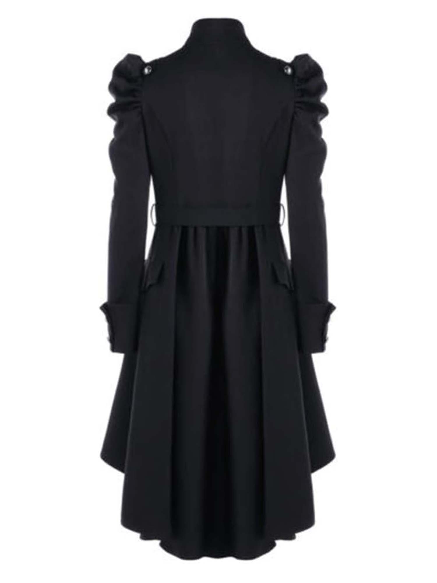 Black Winter Vintage Gothic Coat