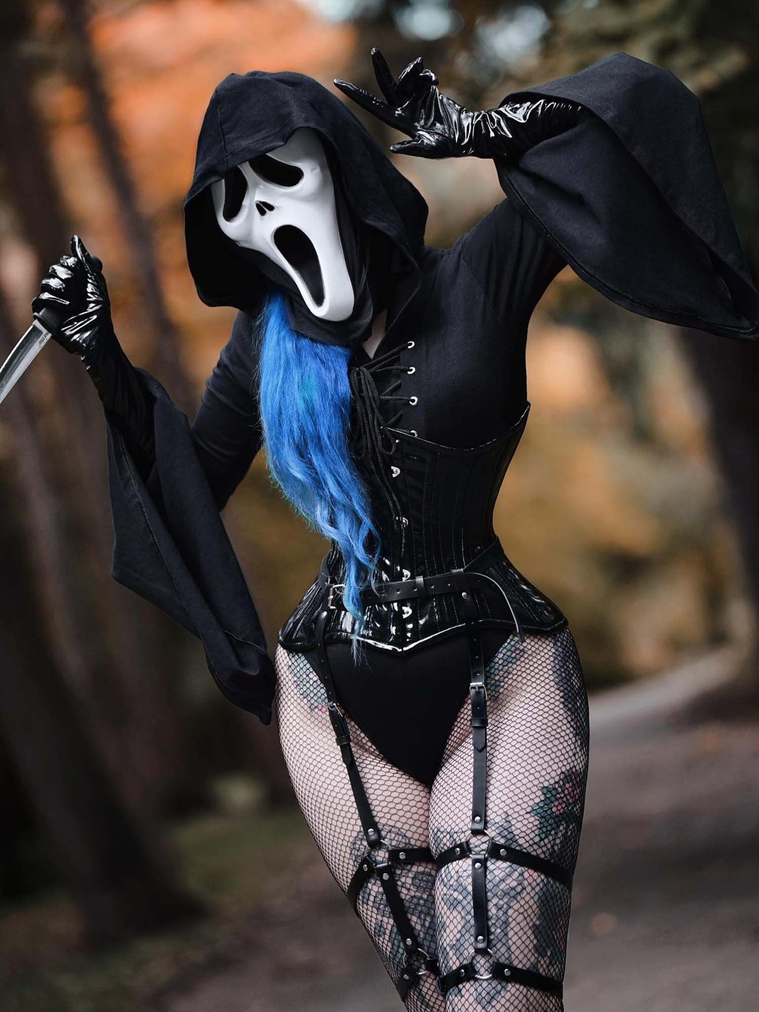 Halloween Dark Gothic Hoodie Batwing Shirt