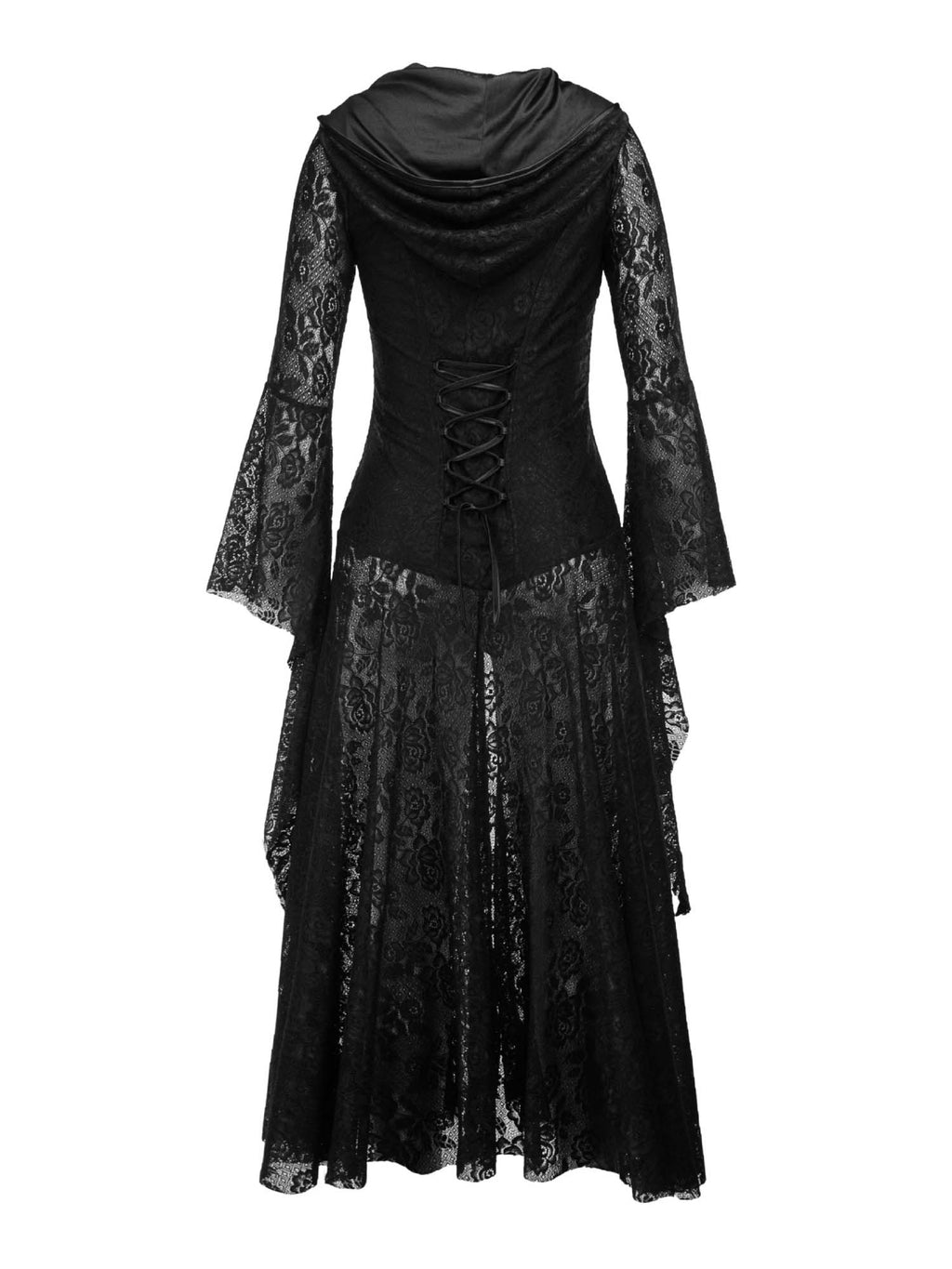 Medieval Strappy Dark Retro Gothic Dress