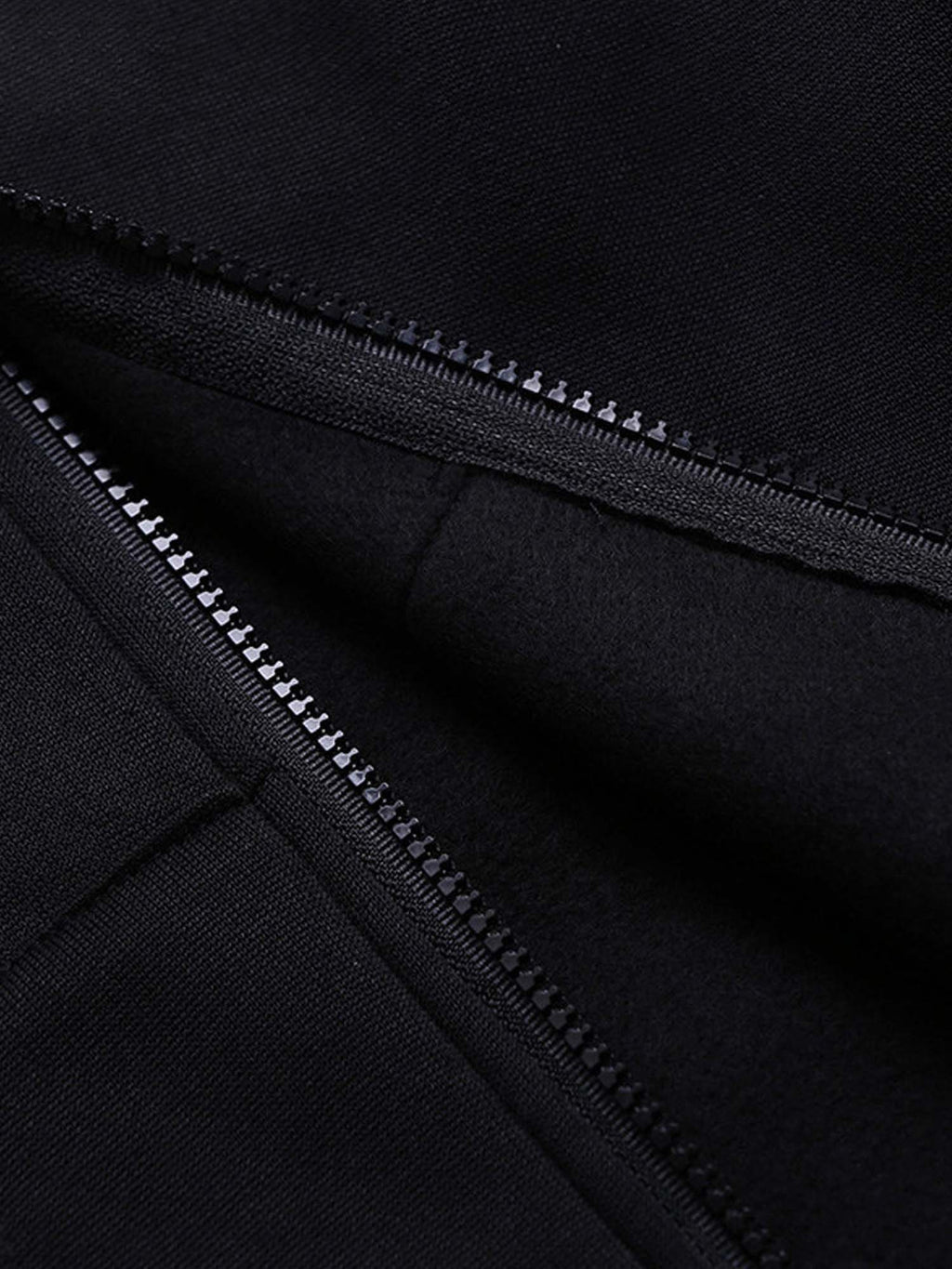 Gothic Moon Phases Print Jacket Hoodie